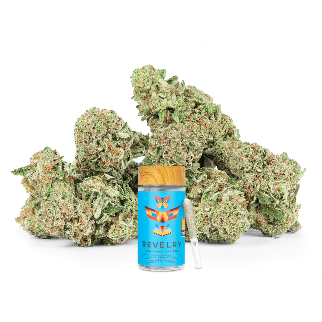 Revelry - THCA Preroll | 14 pack | Preroll | 7g / Sativa/Passion Fruit Punch